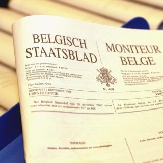 Publications au moniteur belge